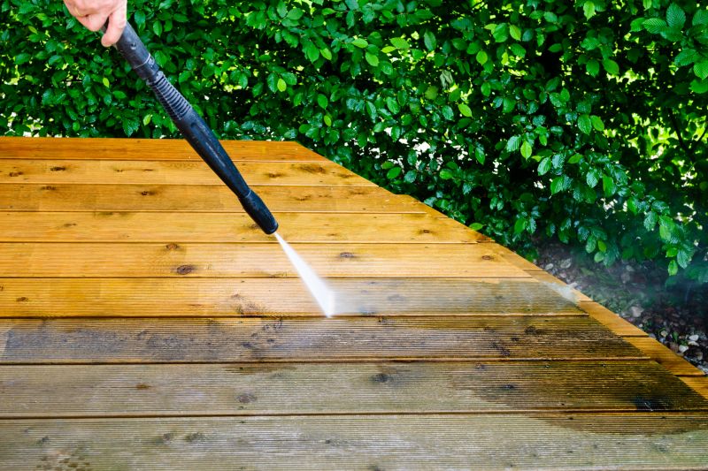 Deck Concrete Cleaning