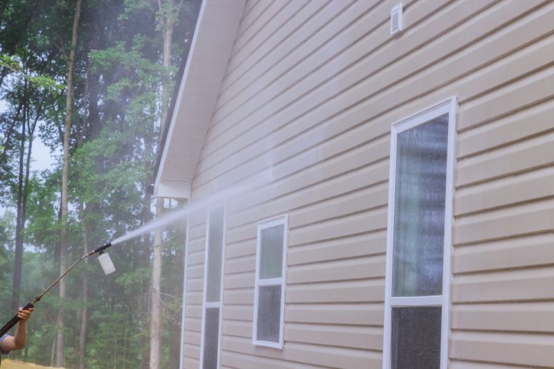 Residential Power Washing in Action