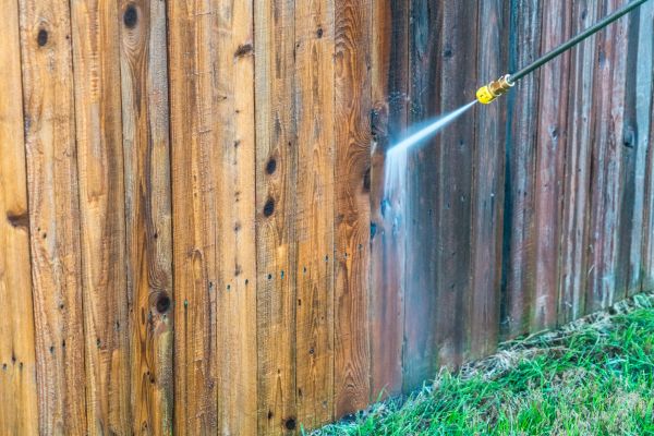 Fence Pressure Washing in Dawsonville