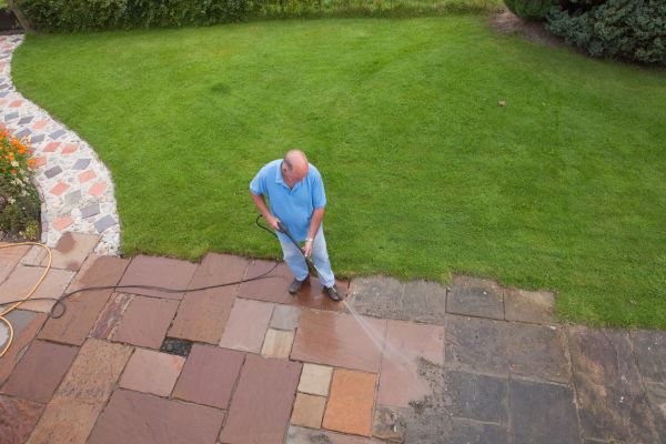 Pavers Pressure Washing in Dawsonville