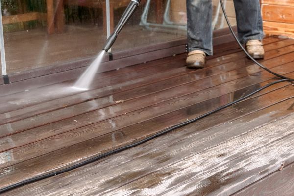Pool Deck Power Washing in Dawsonville
