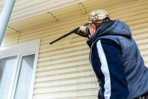 Vinyl Siding Pressure Cleaning in Dawsonville